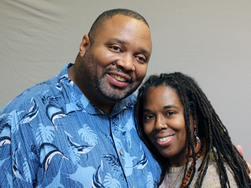Franklin and Sherry Gilliard live in transitional housing with their three children in Tacoma. Image credit: StoryCorps.