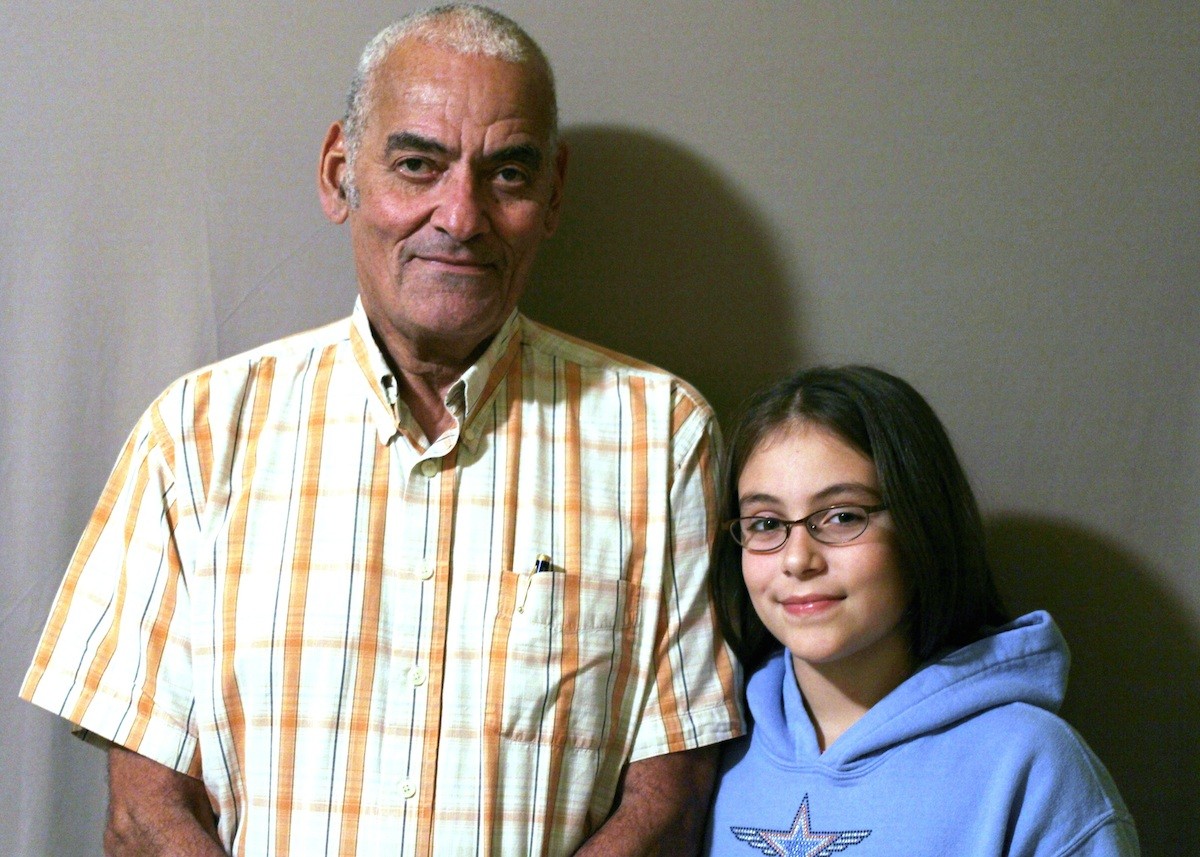 "Up until I was about like 7 I thought that everyone basically had a home and was pretty much safe all the time," Thandi tells her grandfather, Desmond, in a StoryCorps interview. "But then I learned that some people don’t really have a home, and it made me want to do something." Image credit: StoryCorps